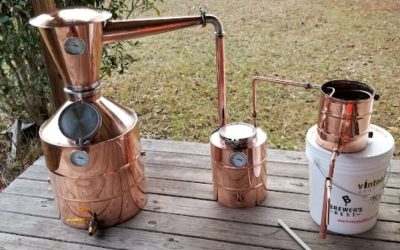 Copper Whiskey/Moonshine Still Kit – High or Low Proof Spirits – Vstills