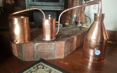 3 Gallo Copper Moonshine Still Condensing Can Thump Keg Complete by Walnutcreek