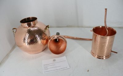 SEE NOTE Copperholic 5 Gal Pure Copper Alembic Still Whiskey Moonshine Essential