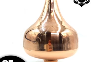 Copper whiskey helmet 2”x1.5” Transition Column still Onion Bulb alembic head