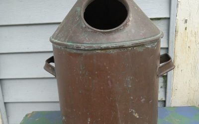 🔥NICE ANTIQUE SOLID COPPER MOONSHINE STILL POT SHIPS FREE 😃