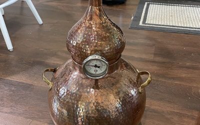 5 Gallon Pure Copper Alembic Still for Whiskey, Moonshine Essential Oils