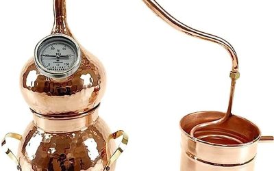 3L Pure Copper Alembic Still for Whiskey Moonshine Essential Oils Distiller