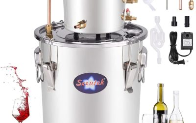 Alcohol Still 13.2 Gal 50L Water Alcohol Distiller Spirits Kit w/Circulatin