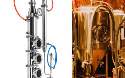 Reflux Still Flute Column Complete Stainless Tri Clamp Moonshine Distiller