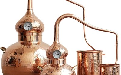 5 Gallon Pure Copper Alembic Still for Whiskey, Moonshine Essential Oils by Copp