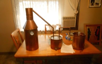 20 ? Gallon Copper Moonshine Still with Worm and Thumper from Vengeance Stills