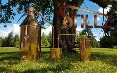 Copper Moonshine Still StillZ 20 Gal. Heavy 22 Ga. Copper Still -Special listing