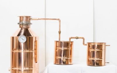 10 Gallon Wide Body Copper Moonshine Still Kit from Vengeance Stills