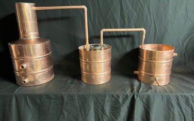 Copper moonshine still, American-Made Distillation kit, 1.5 Gallon