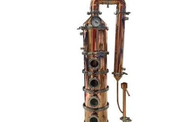 8 inch 4 Plate Copper Still Column Vodka Whiskey Distilling