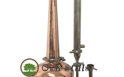 4″ Copper Pot Still Column for Whiskey，Rum，Gin