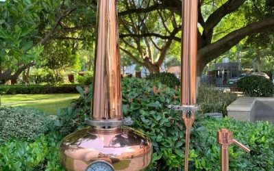 4″ Copper Pot Still Column for Whiskey, Tequila, Brandy and Rum