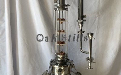 30Lt / 8 Gallon Alcohol Distiller Glass Column Still with Controller and heating